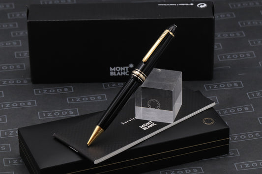 Montblanc Meisterstück 161 LeGrand Gold Coated Ballpoint Pen - UNUSED