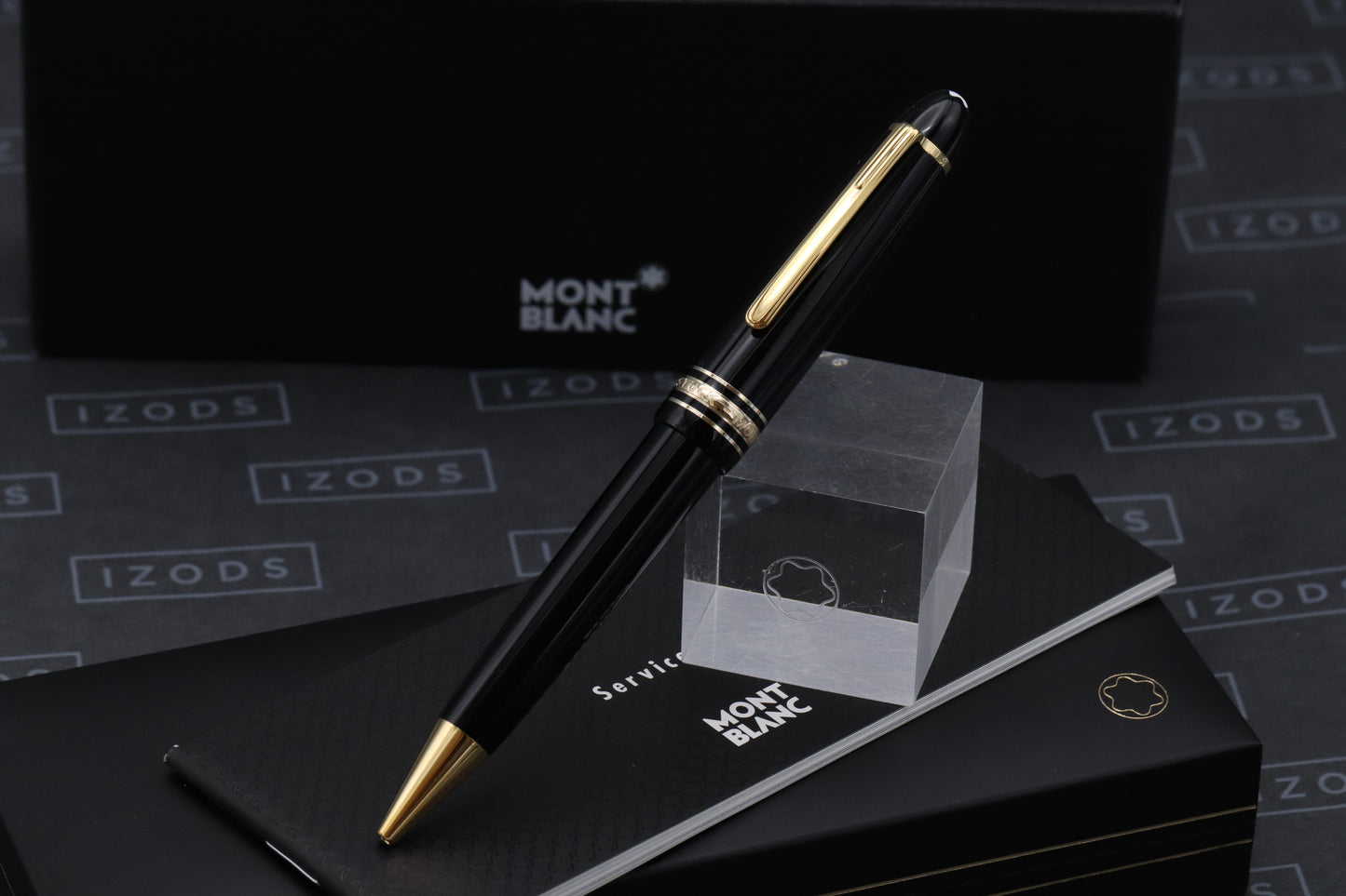 Montblanc Meisterstück 161 LeGrand Gold Coated Ballpoint Pen - UNUSED