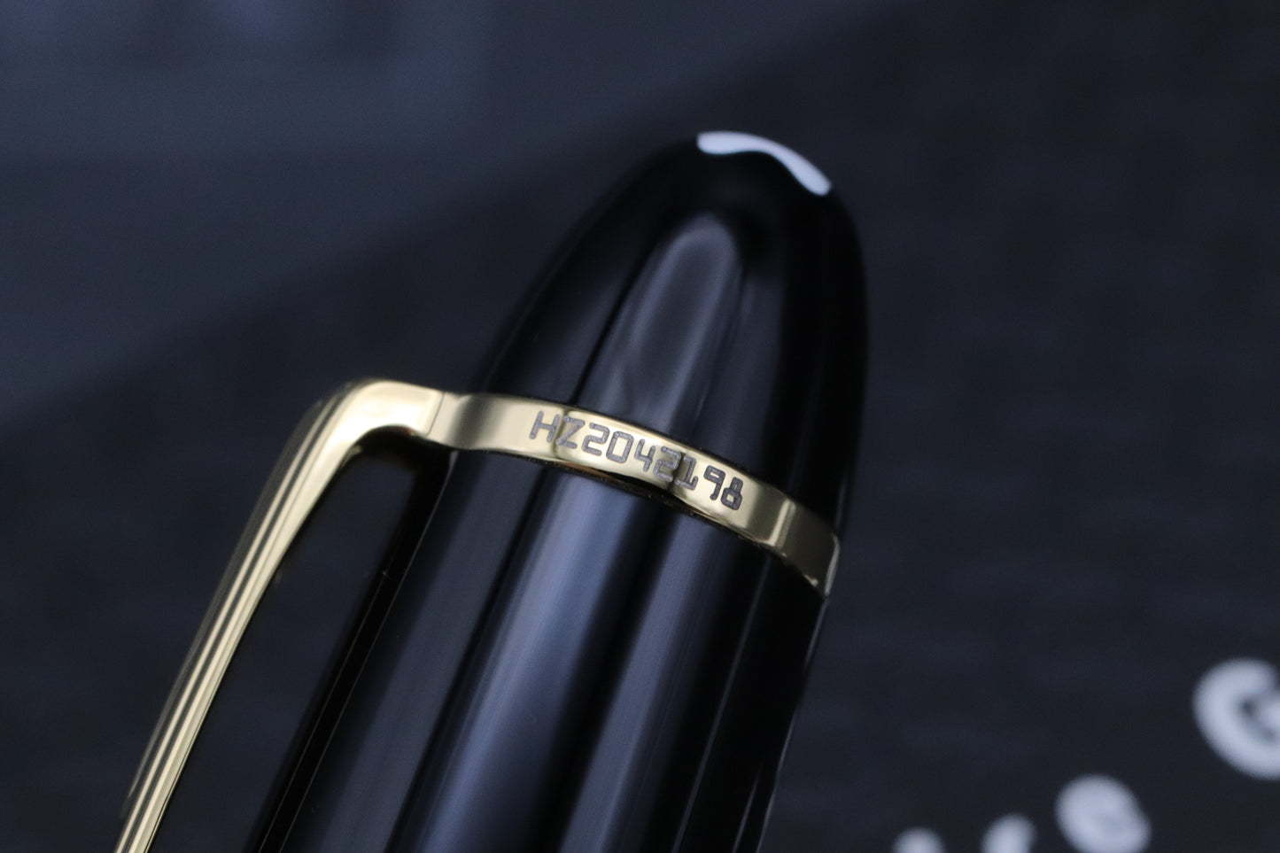 Montblanc Meisterstück 161 LeGrand Gold Coated Ballpoint Pen - UNUSED