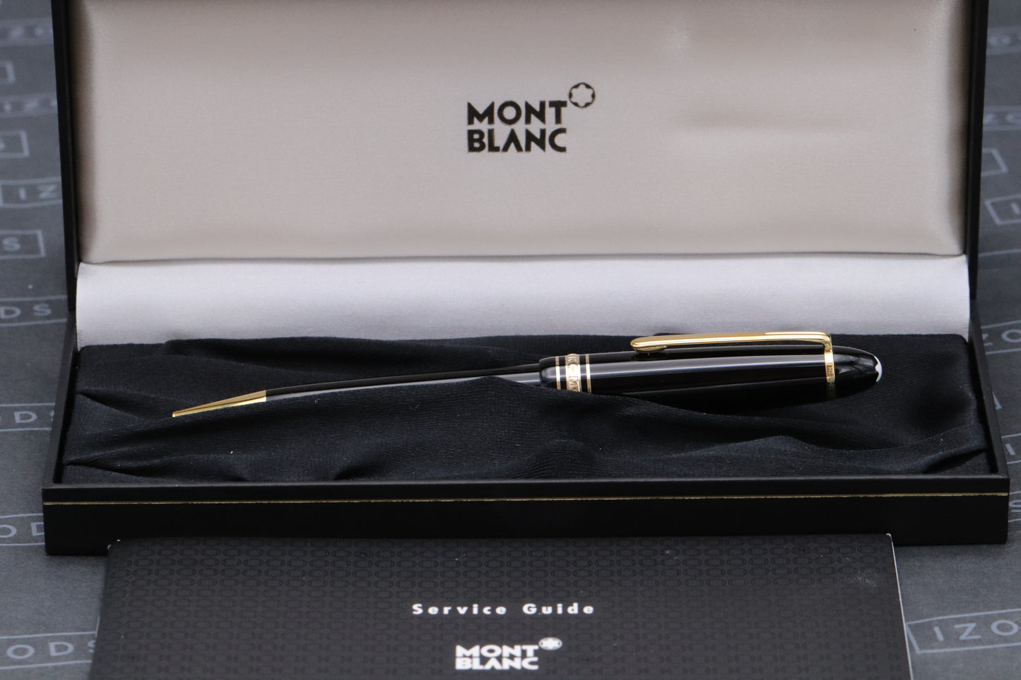 Montblanc Meisterstück 161 LeGrand Gold Coated Ballpoint Pen - UNUSED