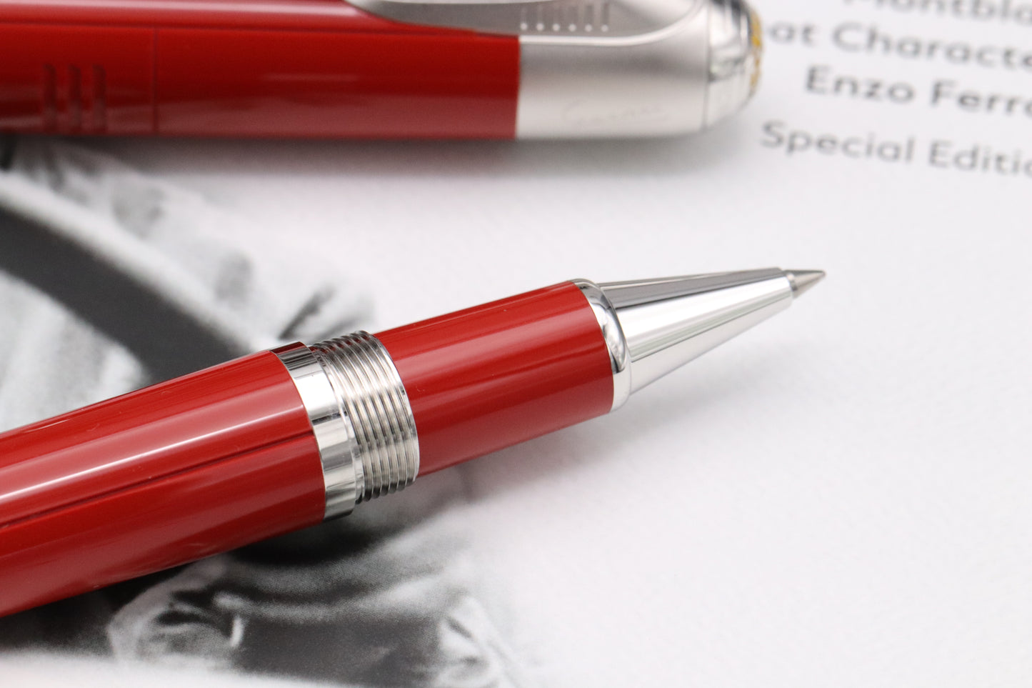 Montblanc Great Characters Enzo Ferrari Special Edition Rollerball Pen - UNUSED
