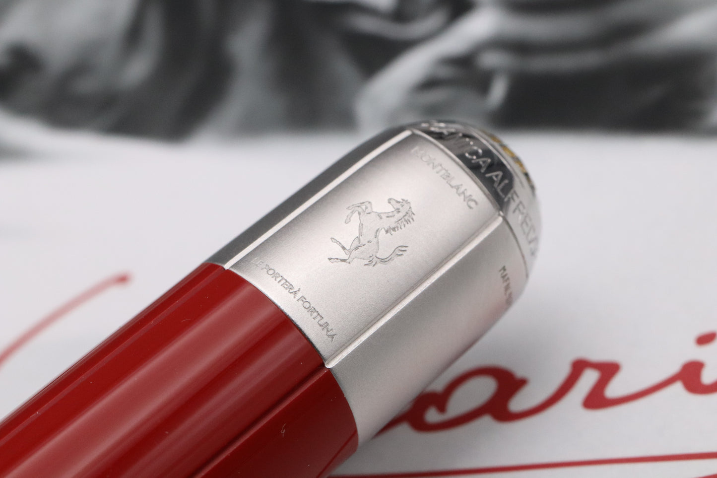 Montblanc Great Characters Enzo Ferrari Special Edition Rollerball Pen - UNUSED