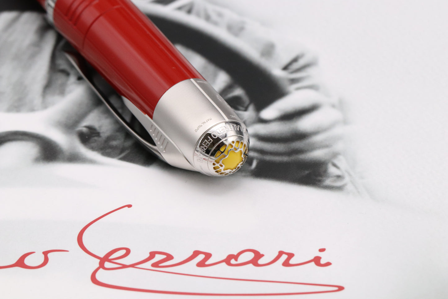 Montblanc Great Characters Enzo Ferrari Special Edition Rollerball Pen - UNUSED