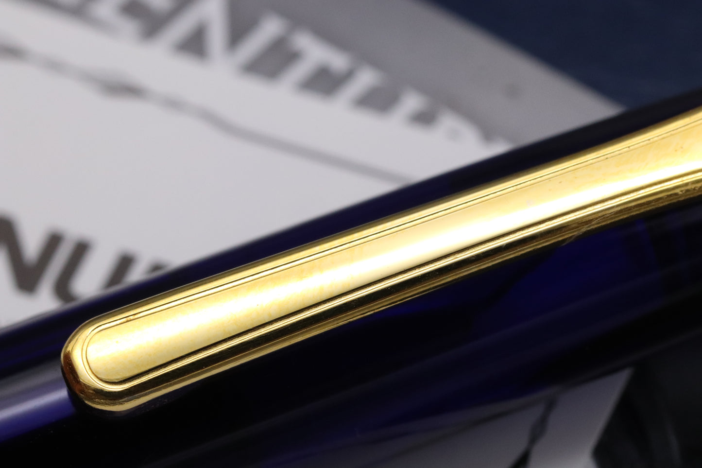 Platinum 3776 Chartres Blue GT Fountain Pen - EF Nib