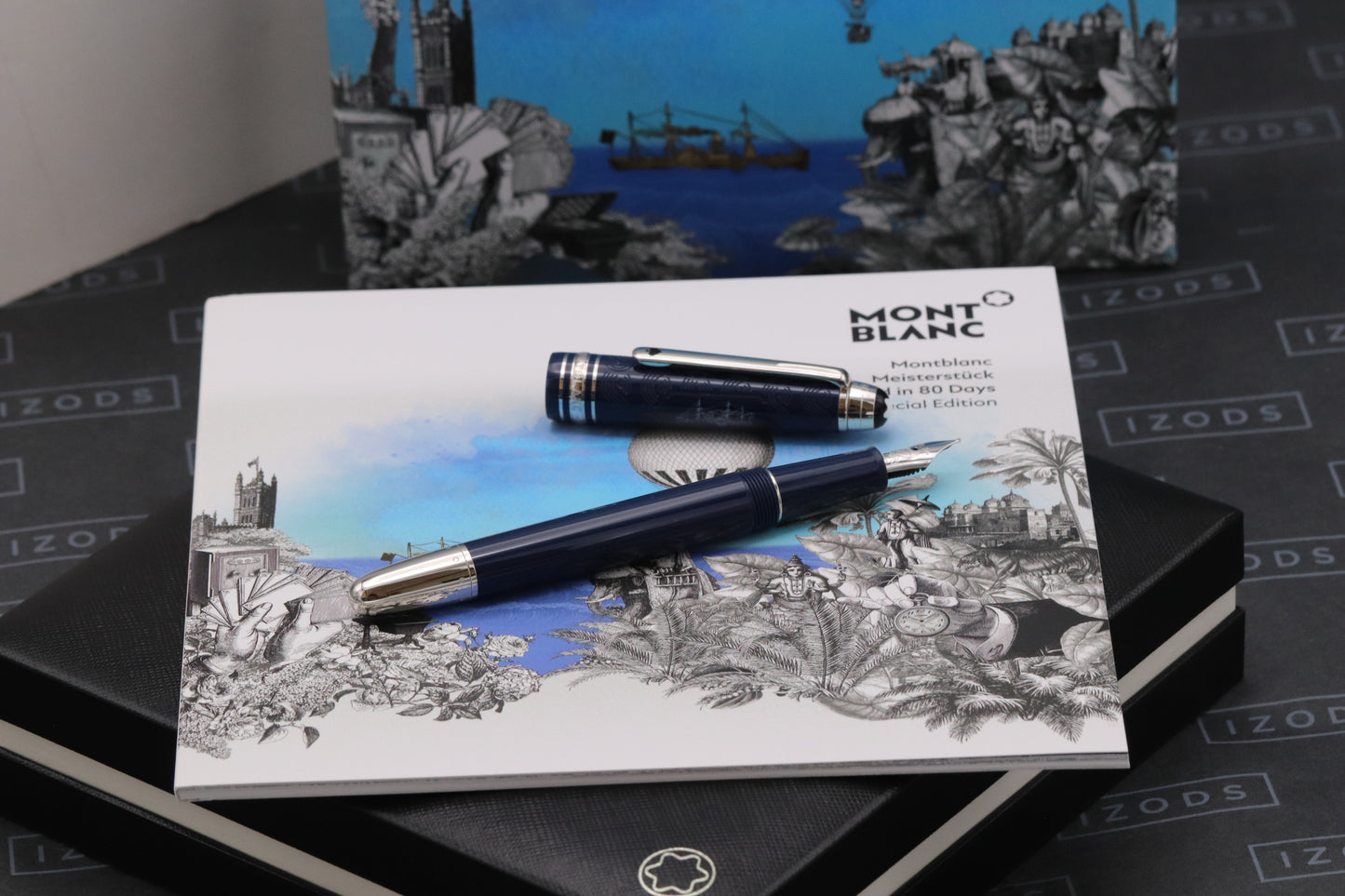 Montblanc Meisterstuck Classique Around The World in 80 Days Fountain Pen