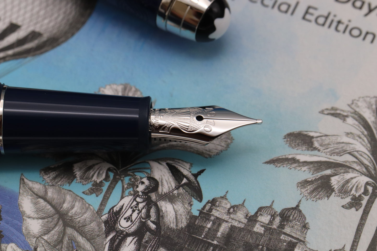Montblanc Meisterstuck Classique Around The World in 80 Days Fountain Pen