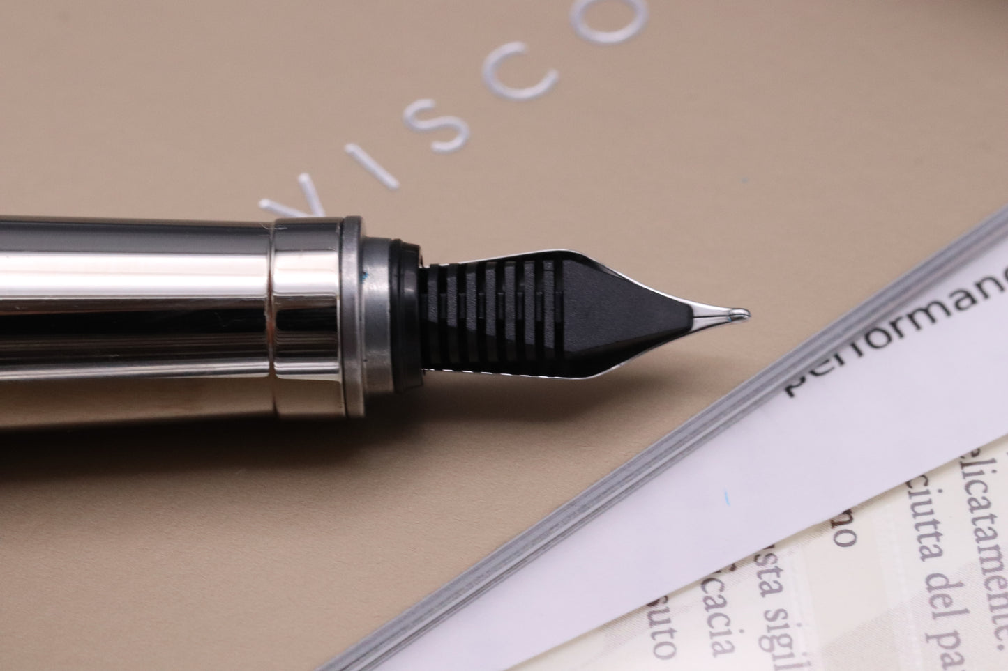 Visconti Rembrandt Blue Fog Fountain Pen - Medium Nib