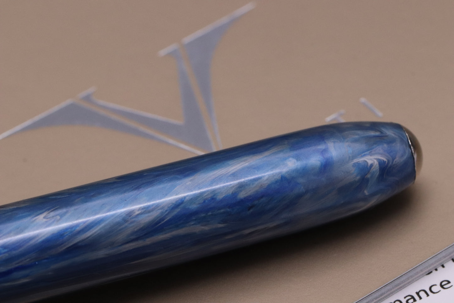 Visconti Rembrandt Blue Fog Fountain Pen - Medium Nib
