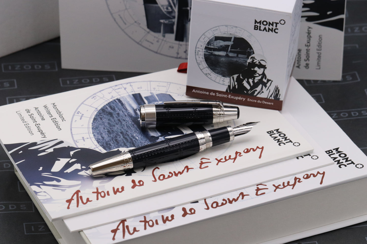 Montblanc Writers Edition Antoine de Saint-Exupery Fountain Pen with Unused Ink