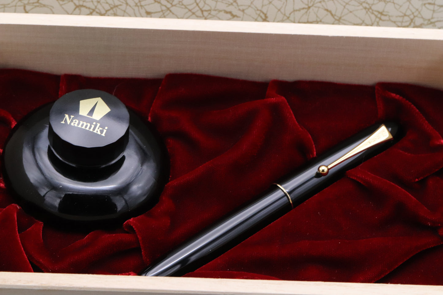 Namiki Yukari Royale Black Urushi Fountain Pen - INKED ONCE