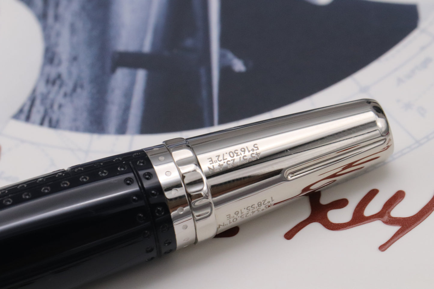 Montblanc Writers Edition Antoine de Saint-Exupery Fountain Pen with Unused Ink