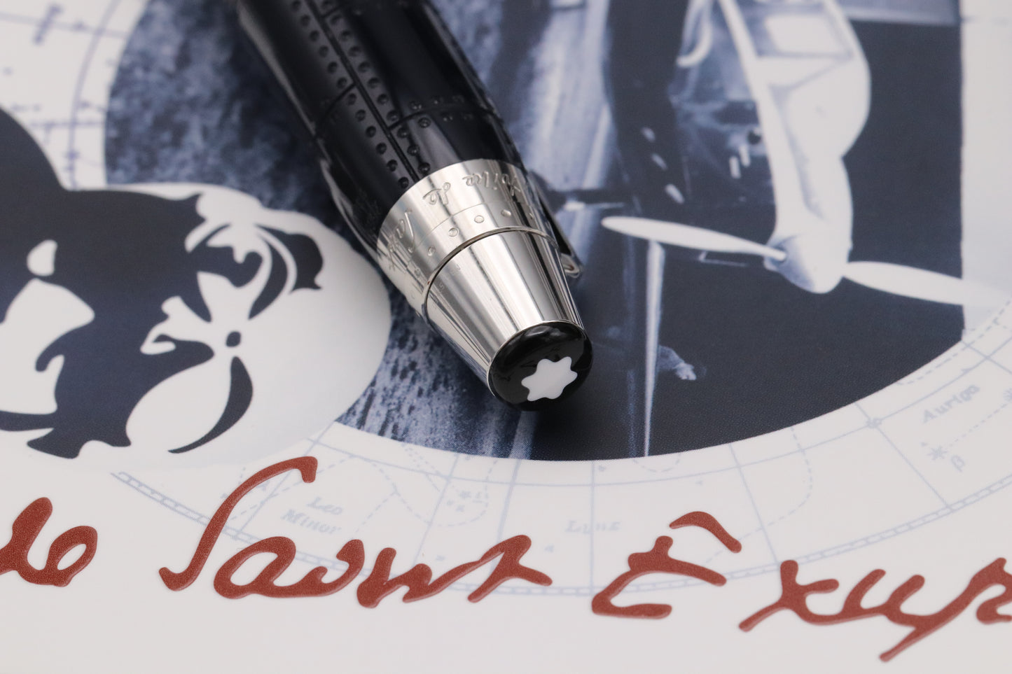 Montblanc Writers Edition Antoine de Saint-Exupery Fountain Pen with Unused Ink