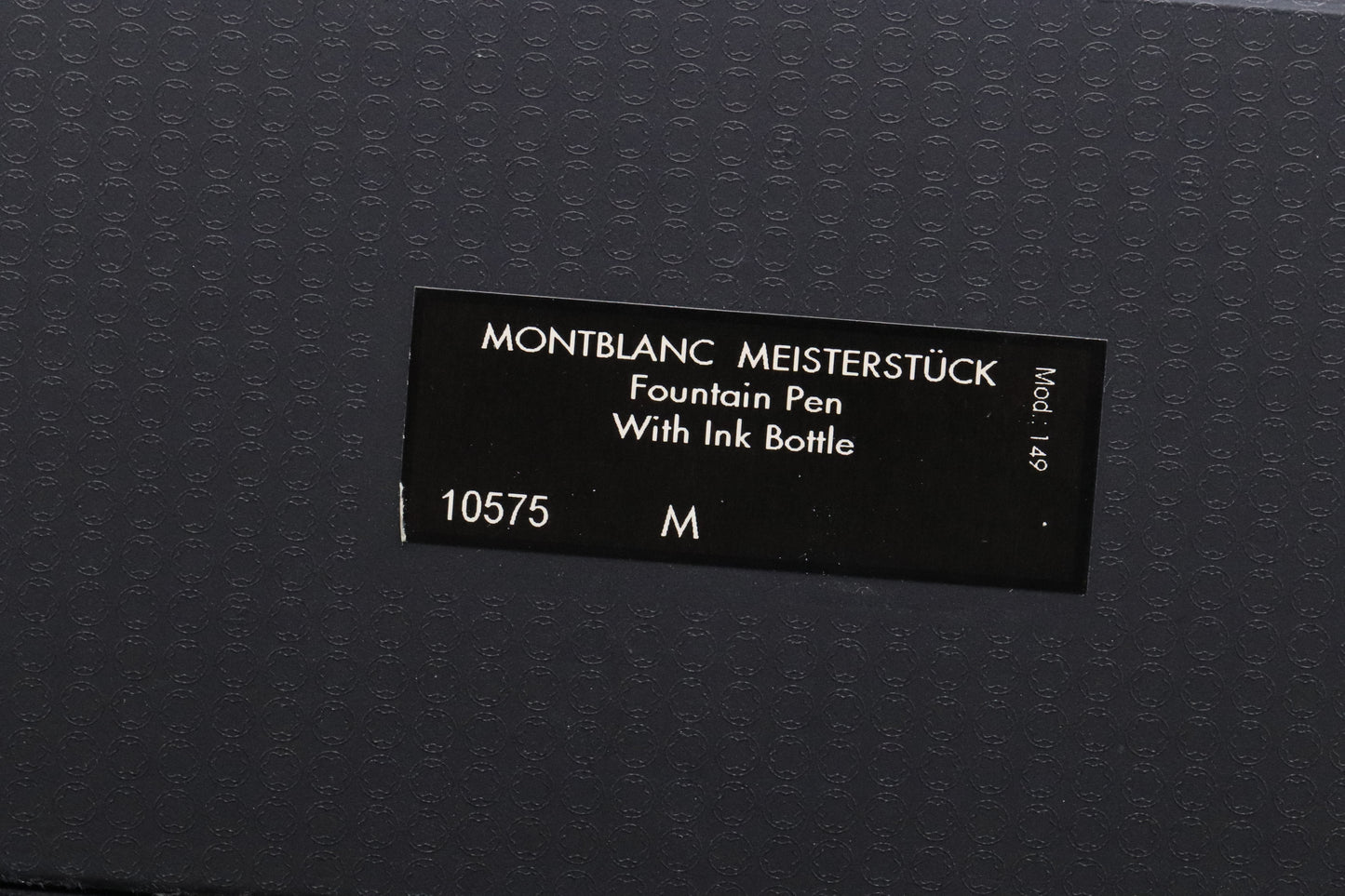 Montblanc Meisterstuck 149 Gold-Coated Fountain Pen - DIPPED