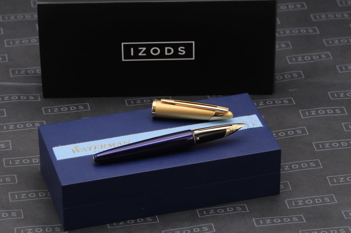 Waterman Edson Sapphire Blue Fountain Pen