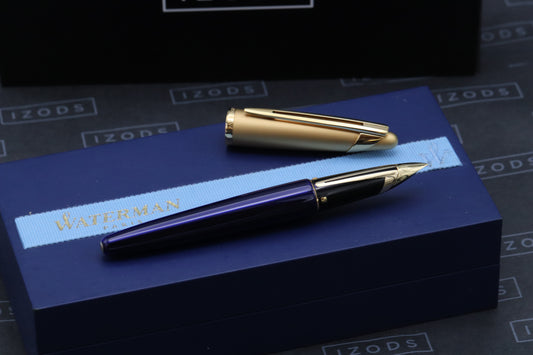 Waterman Edson Sapphire Blue Fountain Pen