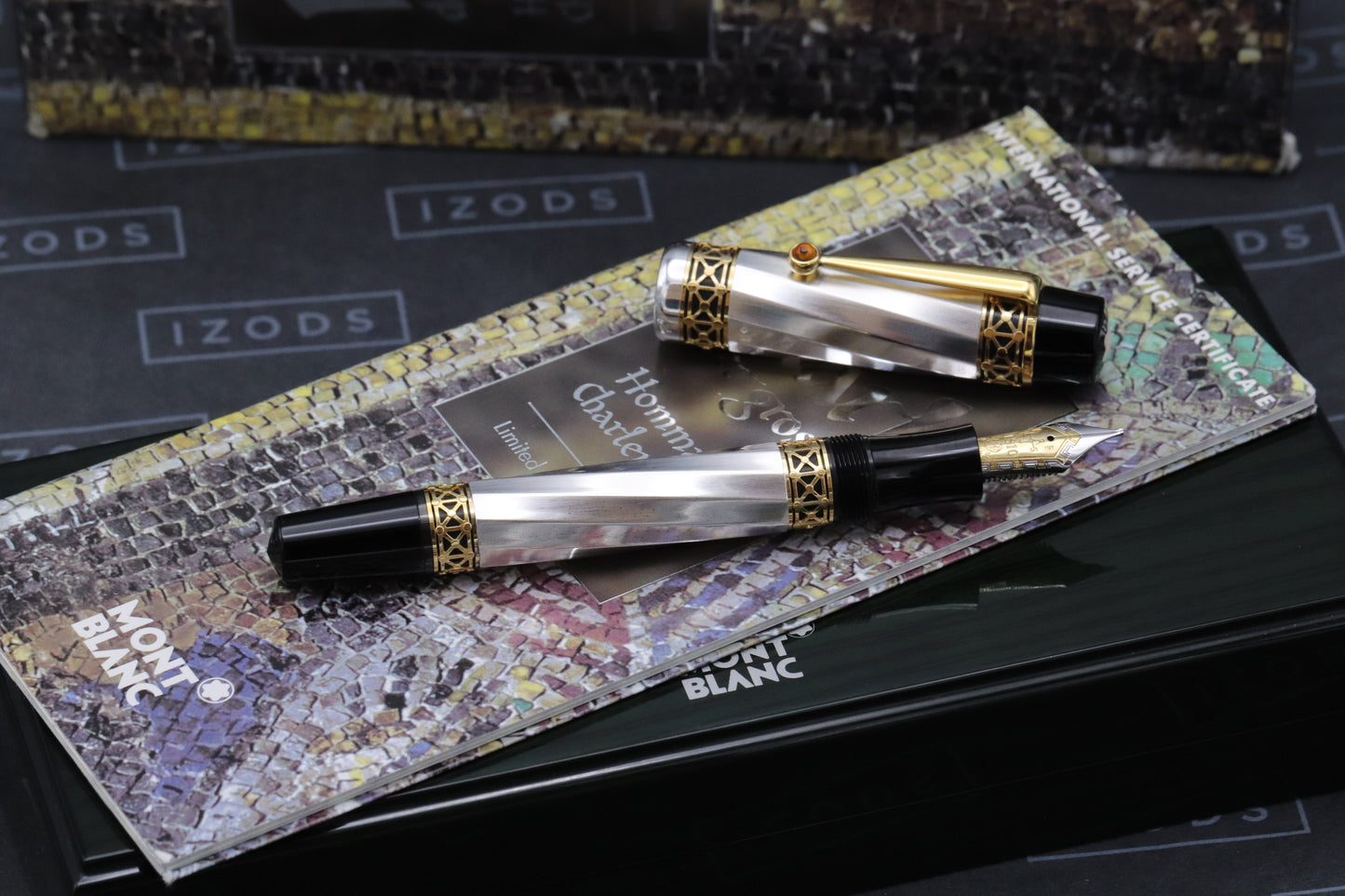 Montblanc Patron Of Art Karl Der Grosse Charlemagne 4810 Fountain Pen – UNUSED