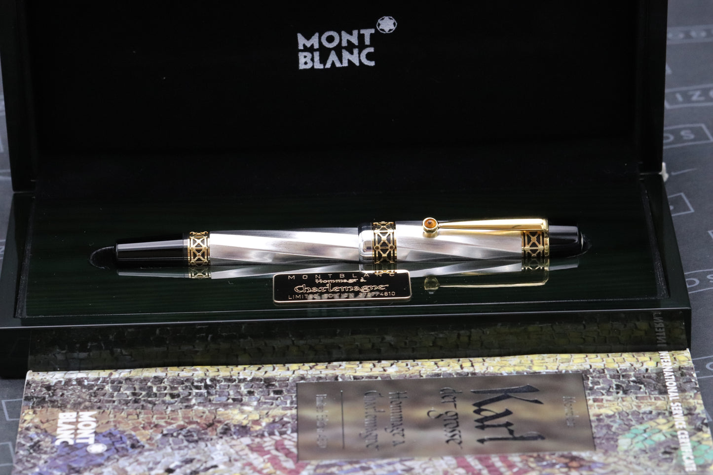 Montblanc Patron Of Art Karl Der Grosse Charlemagne 4810 Fountain Pen – UNUSED