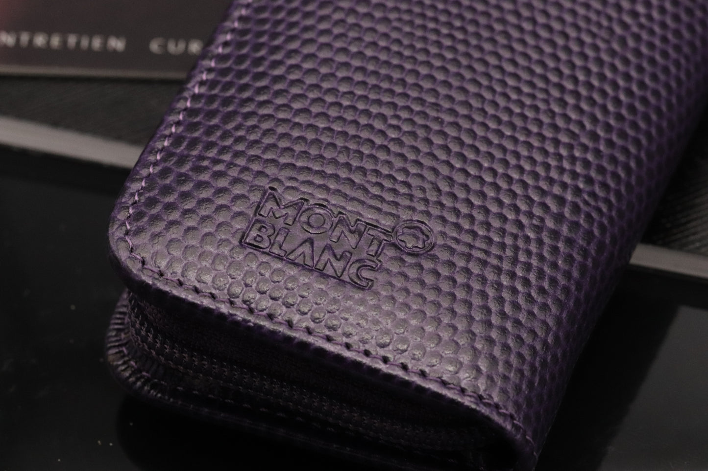 Montblanc Boheme Jewels Amethyst Fountain Pen and Pouch Set - UNUSED