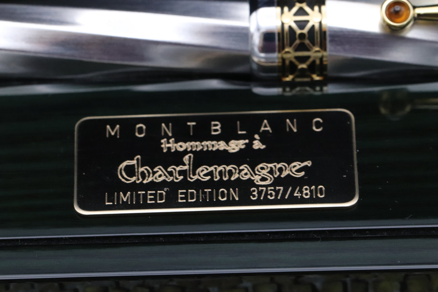 Montblanc Patron Of Art Karl Der Grosse Charlemagne 4810 Fountain Pen – UNUSED