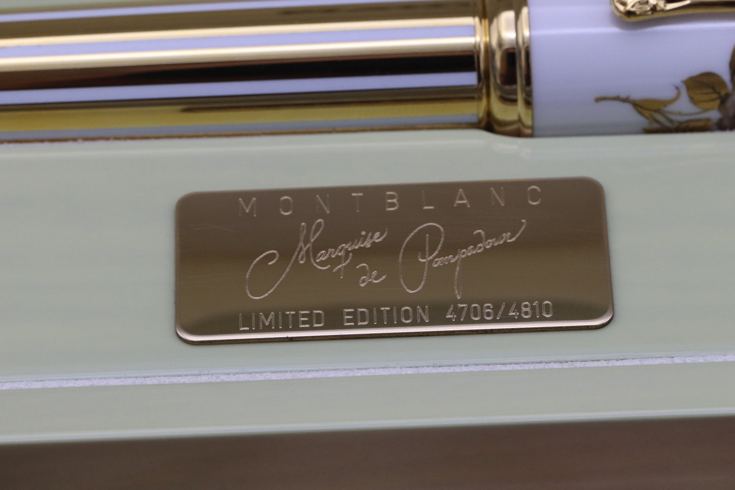 Montblanc Patron of Art Marquis de Pompadour 4810 Fountain Pen - NEVER INKED