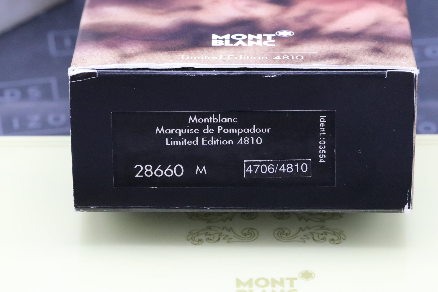 Montblanc Patron of Art Marquis de Pompadour 4810 Fountain Pen - NEVER INKED