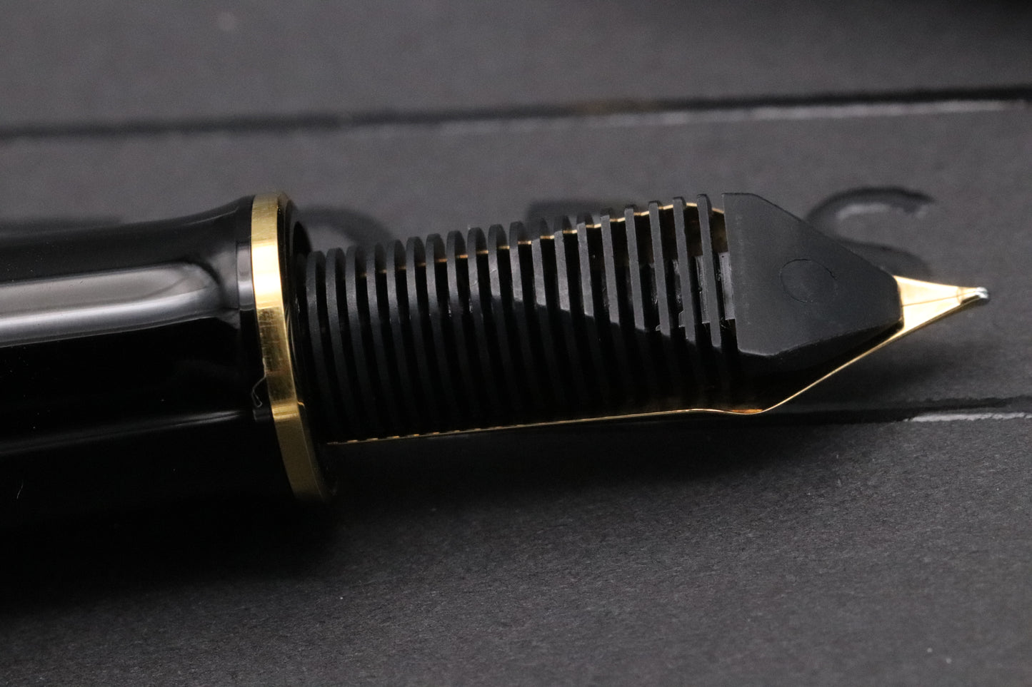 Pelikan Souveran M1000 Black Fountain Pen - Fine PF Marked Nib