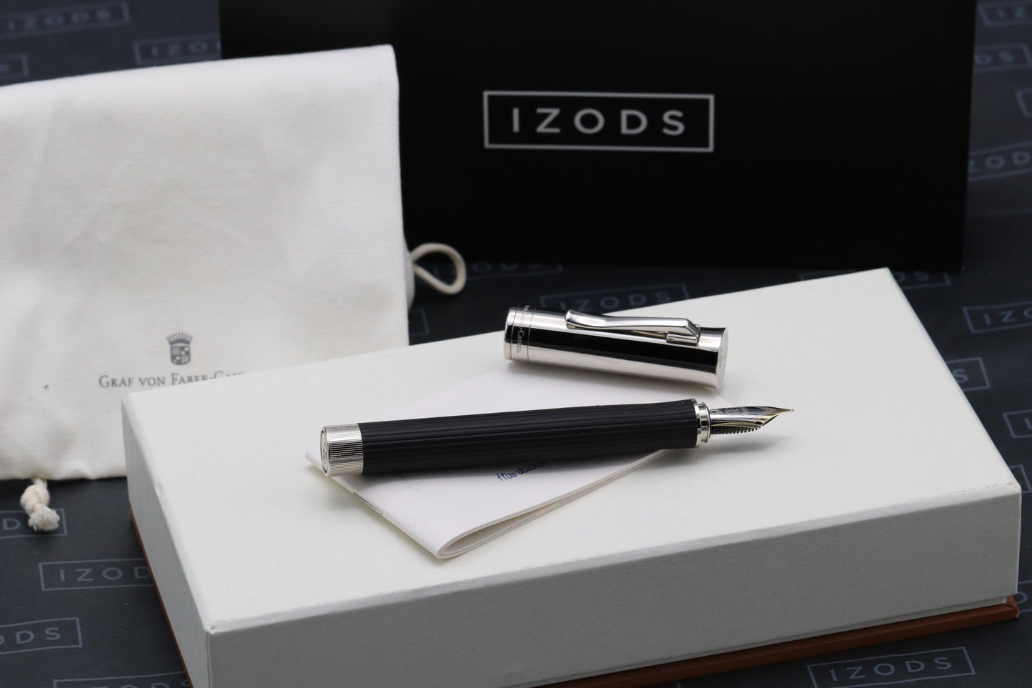 Graf von Faber-Castell Intuition Platino Grenadilla Fountain Pen