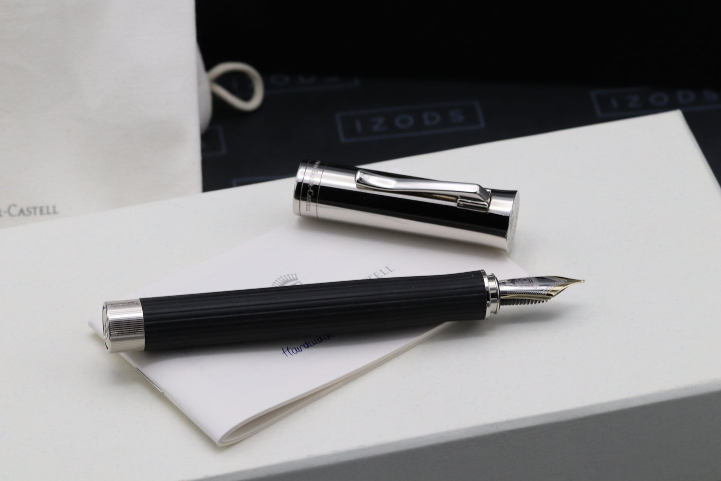 Graf von Faber-Castell Intuition Platino Grenadilla Fountain Pen