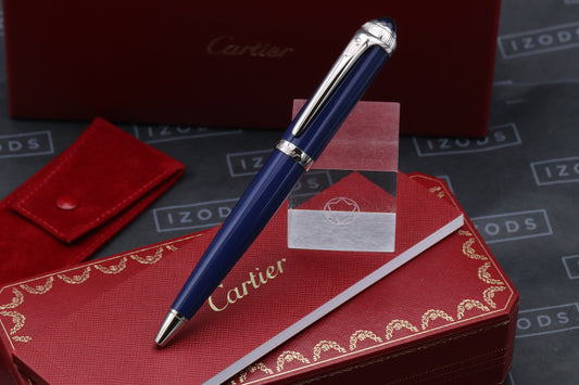 Cartier R de Cartier Blue Ballpoint Pen