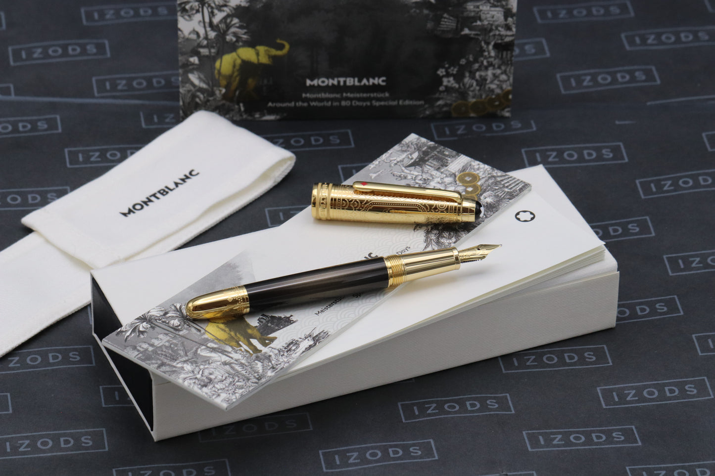 Montblanc Meisterstuck Classique Around The World in 80 Days Doue Fountain Pen - UNUSED