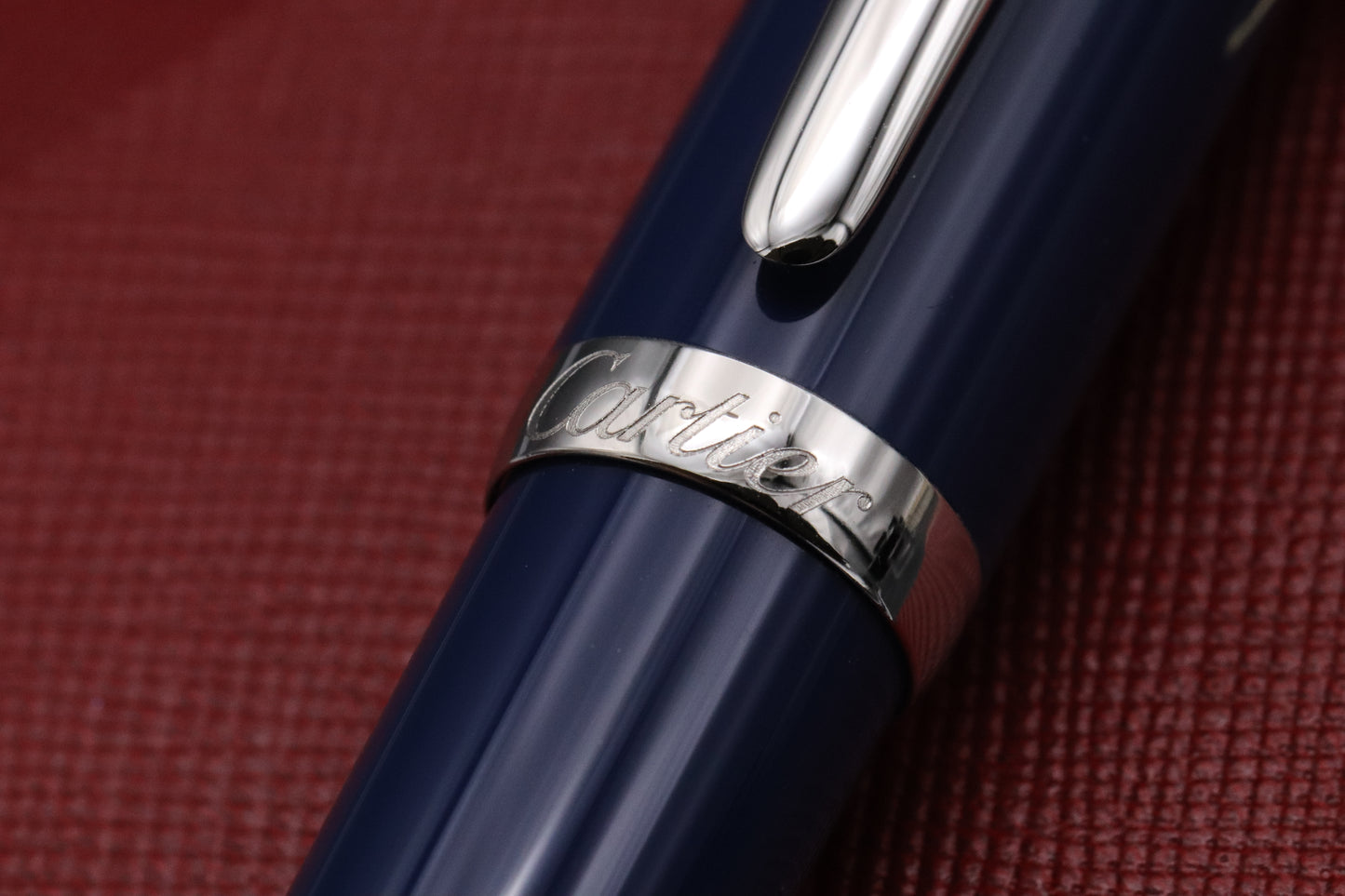 Cartier R de Cartier Blue Ballpoint Pen