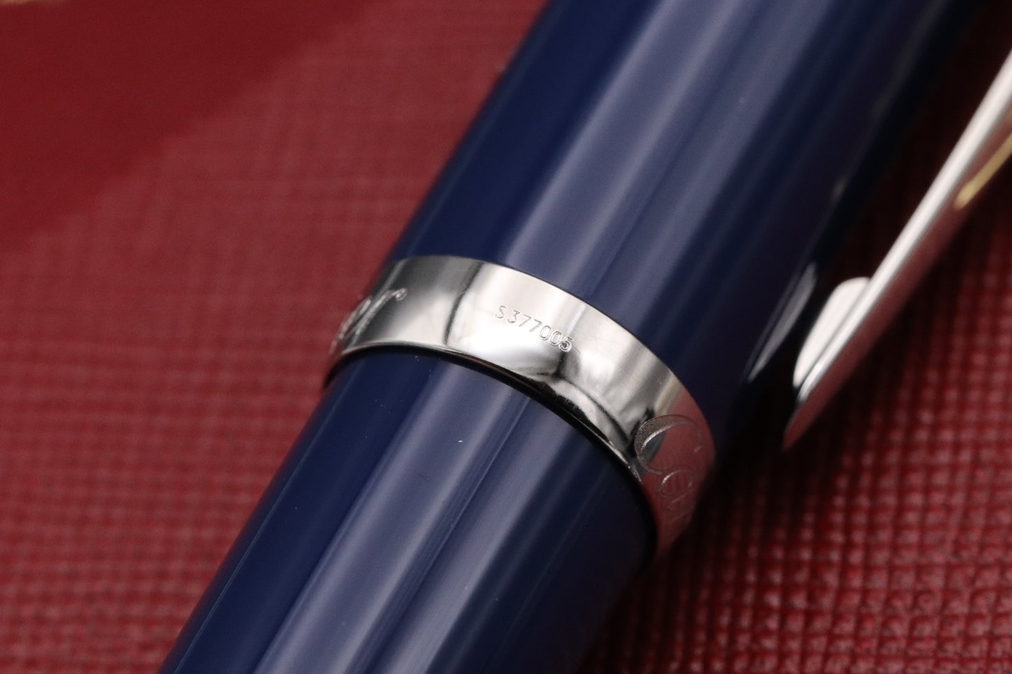 Cartier R de Cartier Blue Ballpoint Pen