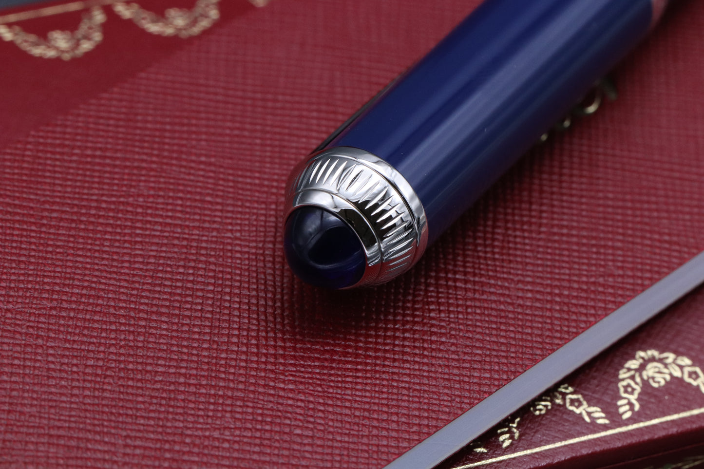 Cartier R de Cartier Blue Ballpoint Pen