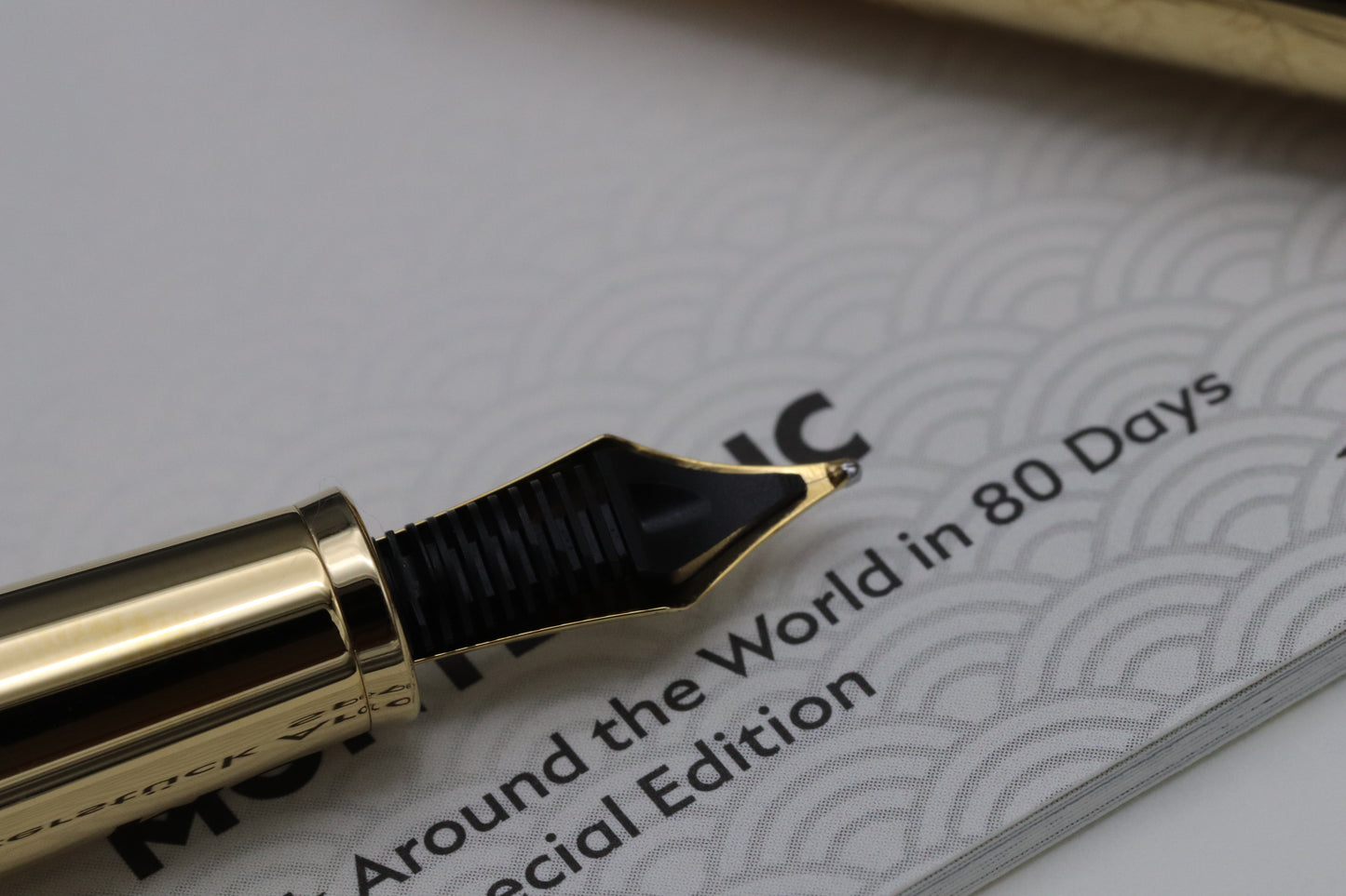 Montblanc Meisterstuck Classique Around The World in 80 Days Doue Fountain Pen - UNUSED
