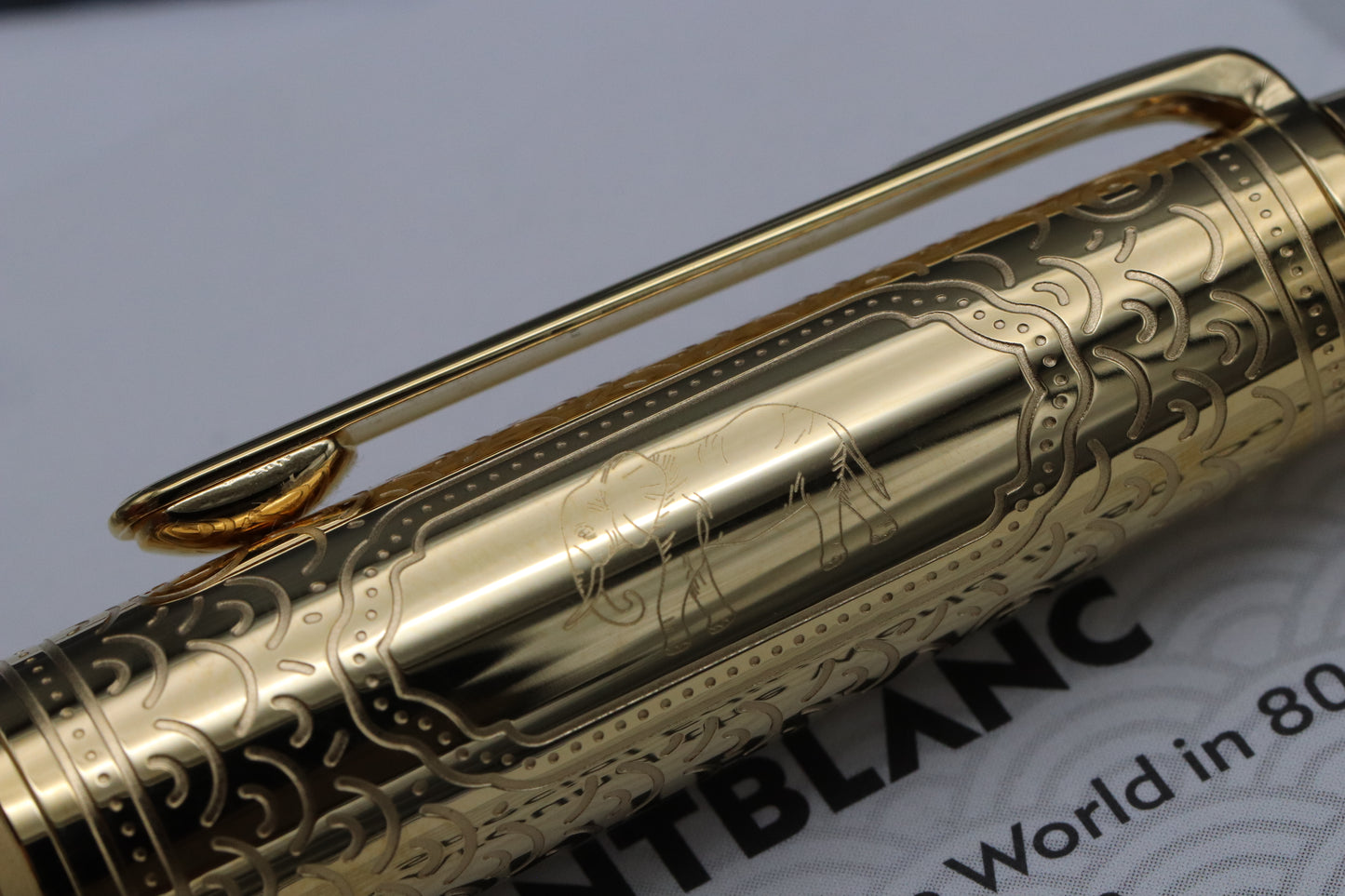 Montblanc Meisterstuck Classique Around The World in 80 Days Doue Fountain Pen - UNUSED