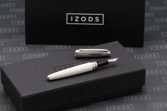 Caran d'Ache Leman Bicolor White Fountain Pen