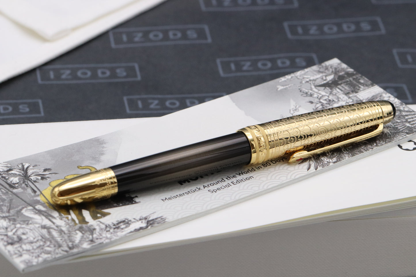 Montblanc Meisterstuck Classique Around The World in 80 Days Doue Fountain Pen - UNUSED