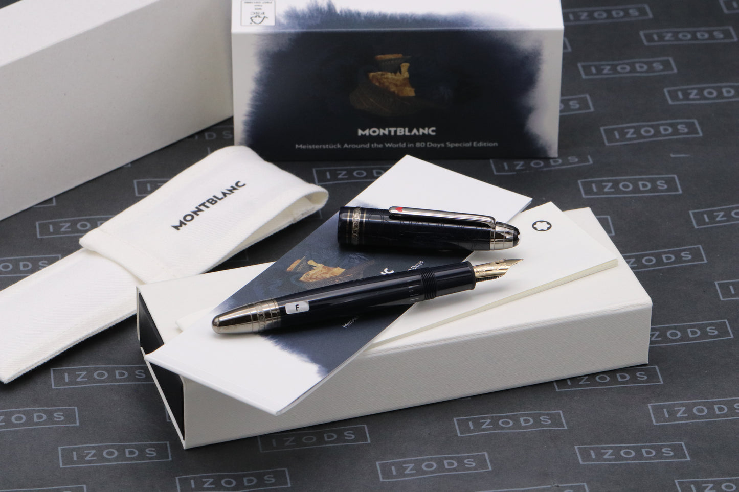 Montblanc Meisterstuck LeGrand Around The World in 80 Days Fountain Pen - UNUSED - Fine Nib