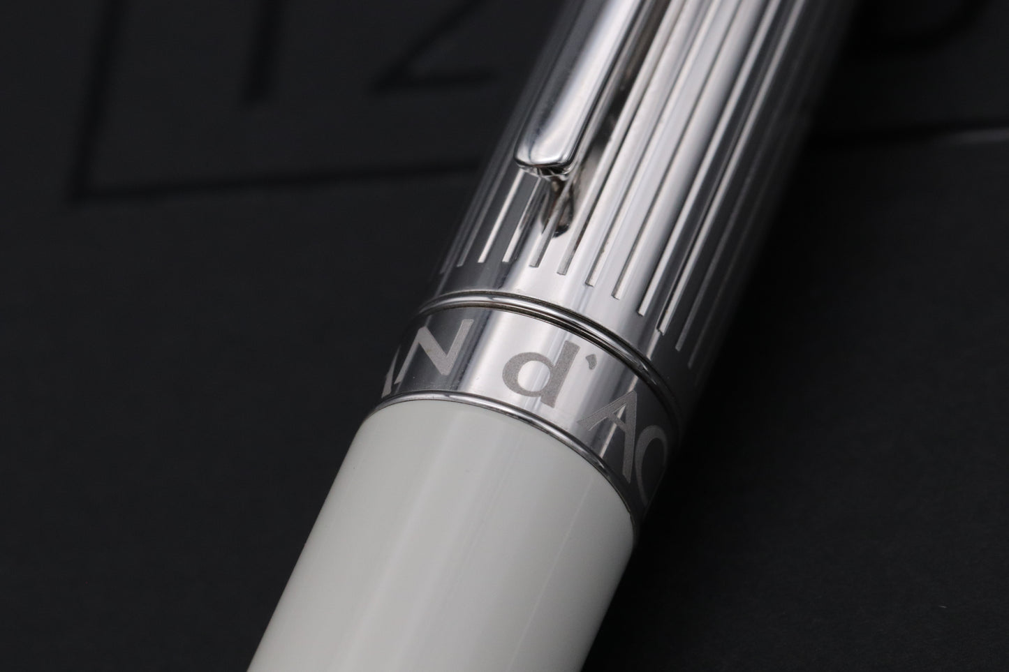 Caran d'Ache Leman Bicolor White Fountain Pen