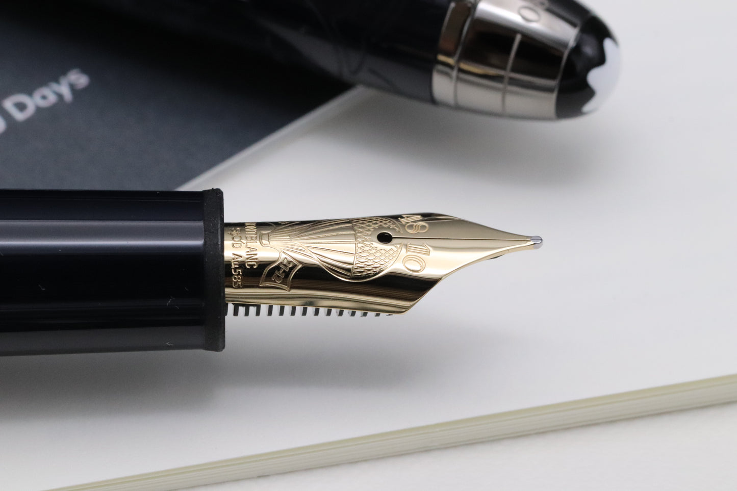 Montblanc Meisterstuck LeGrand Around The World in 80 Days Fountain Pen - UNUSED - Fine Nib