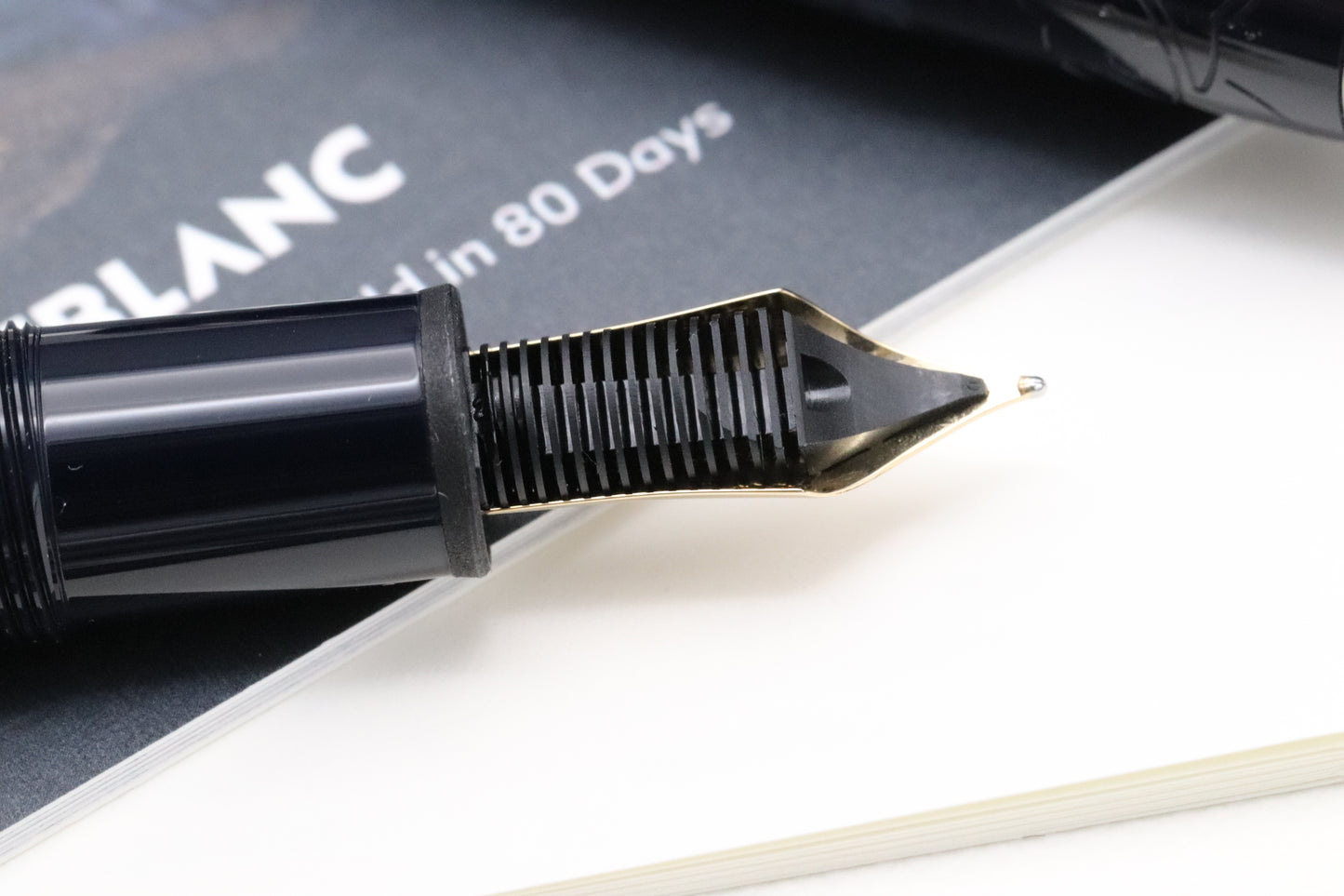 Montblanc Meisterstuck LeGrand Around The World in 80 Days Fountain Pen - UNUSED - Fine Nib