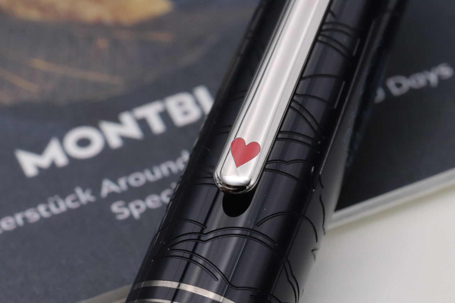 Montblanc Meisterstuck LeGrand Around The World in 80 Days Fountain Pen - UNUSED - Fine Nib