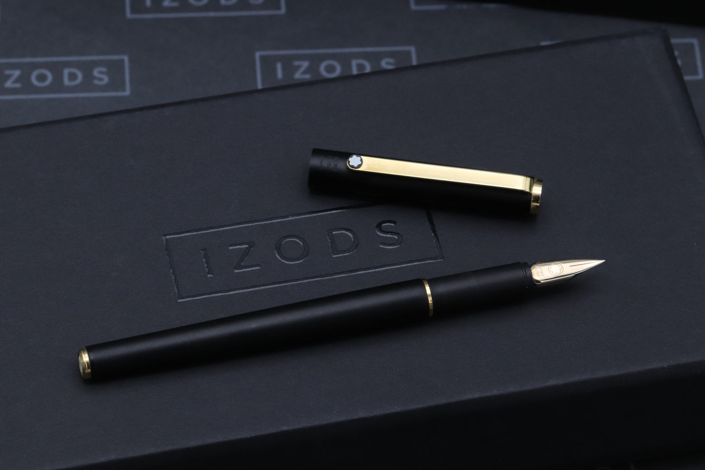 Montblanc SlimLine Black Fountain Pen
