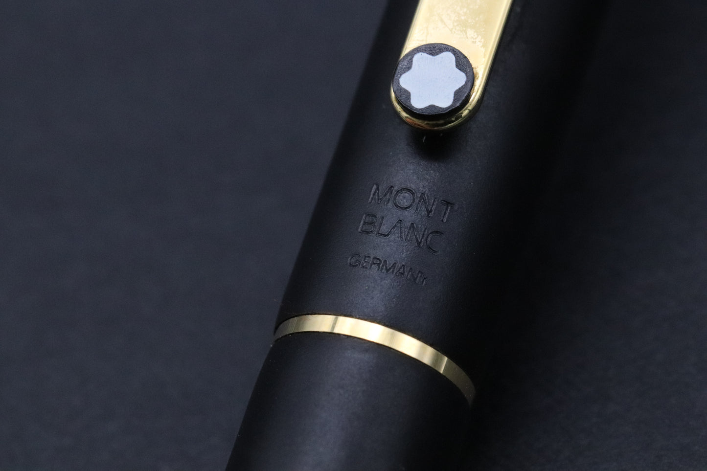 Montblanc SlimLine Black Fountain Pen