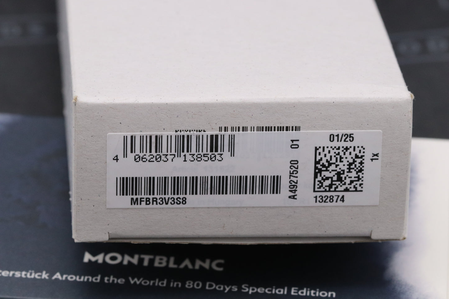 Montblanc Meisterstuck LeGrand Around The World in 80 Days Fountain Pen - UNUSED - Fine Nib