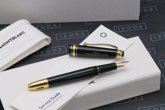 Montblanc Meisterstuck Classique Origin Collection Green Fountain Pen - UNUSED - Fine Nib