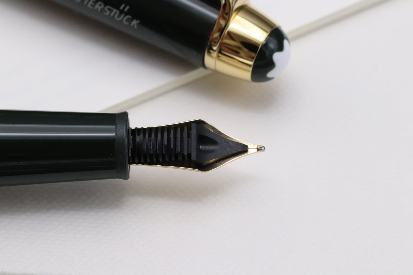 Montblanc Meisterstuck Classique Origin Collection Green Fountain Pen - UNUSED - Fine Nib