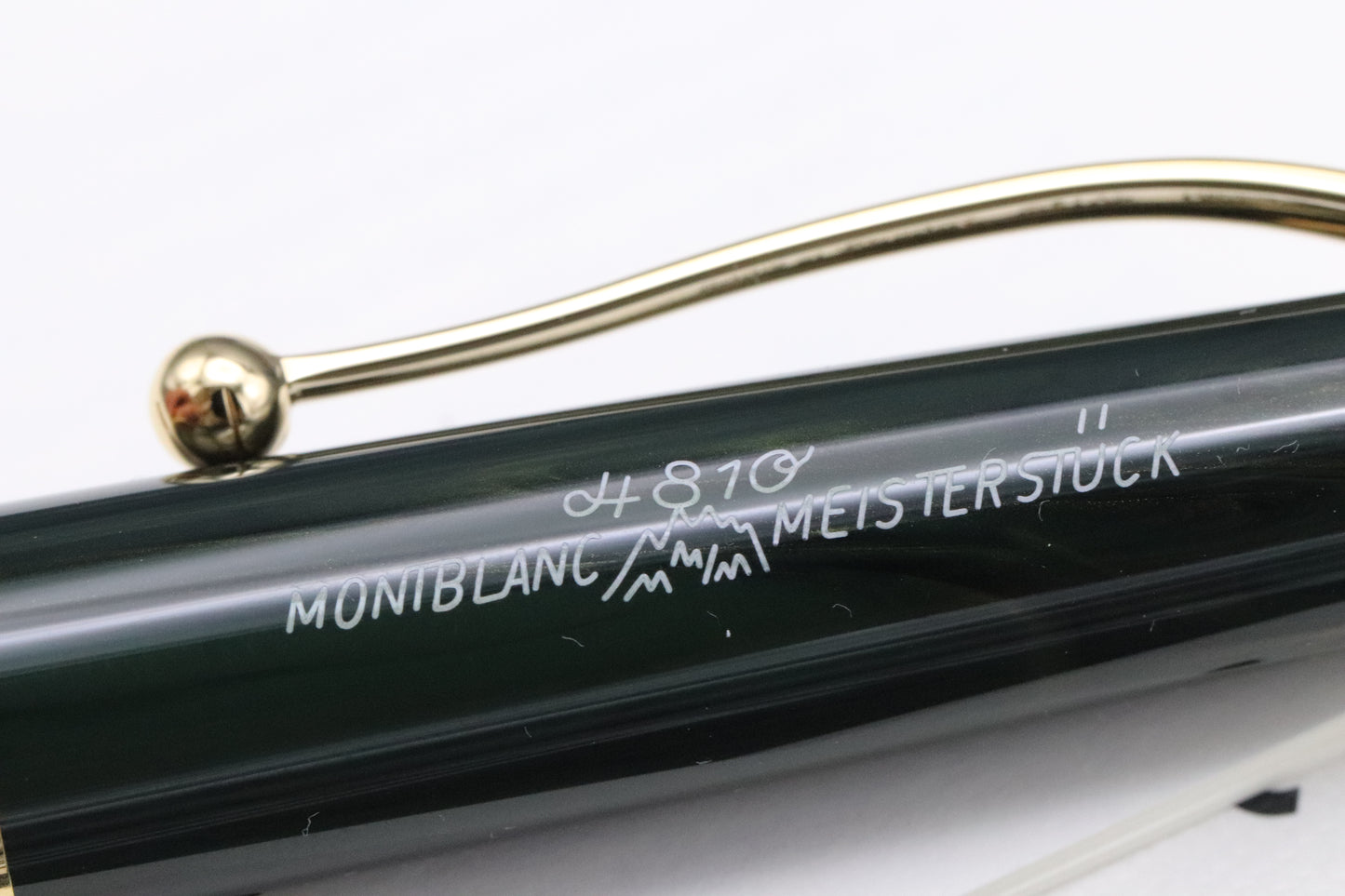 Montblanc Meisterstuck Classique Origin Collection Green Fountain Pen - UNUSED - Fine Nib