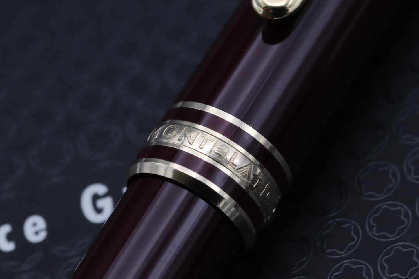 Montblanc Meisterstuck 144 Classique Bordeaux Fountain Pen - EF Nib
