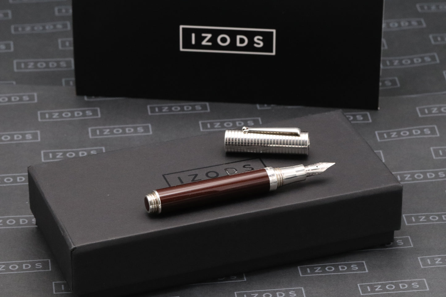 Montegrappa Espressione Duetto Silver Brown Fountain Pen